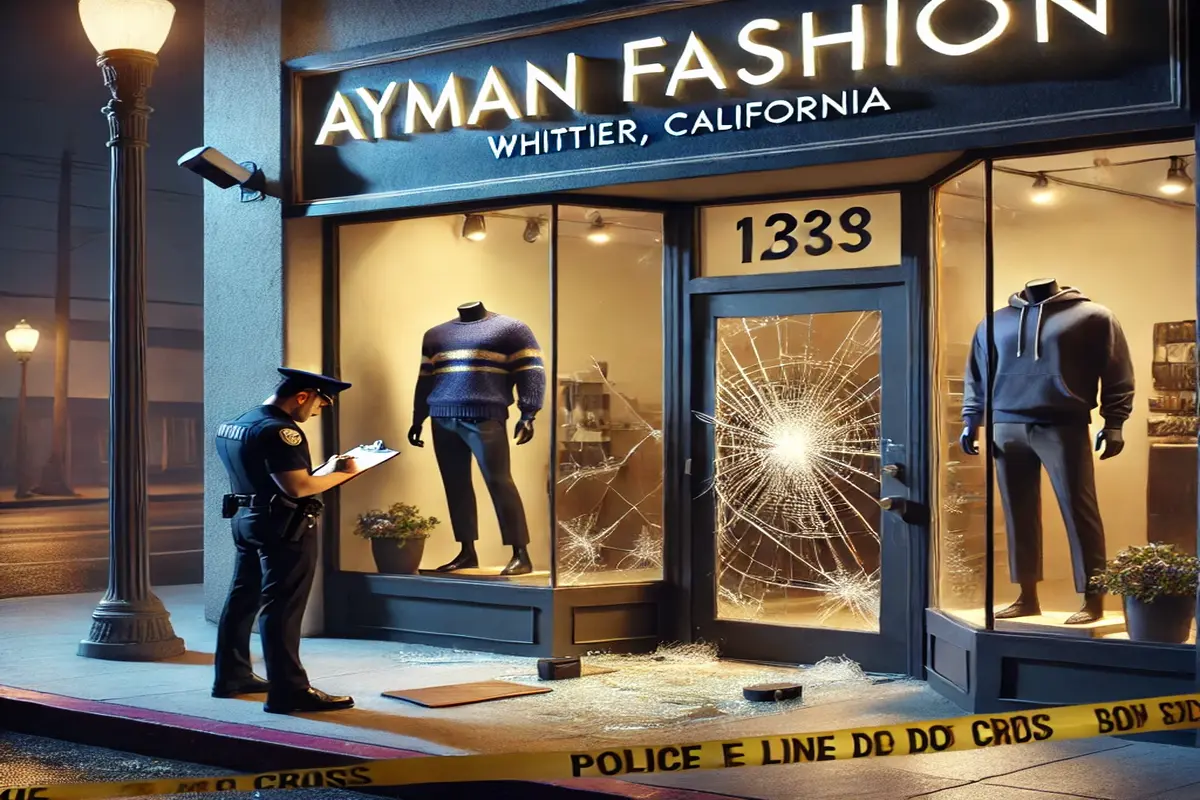 Ayman Fashion in Whittier Insurance Claim