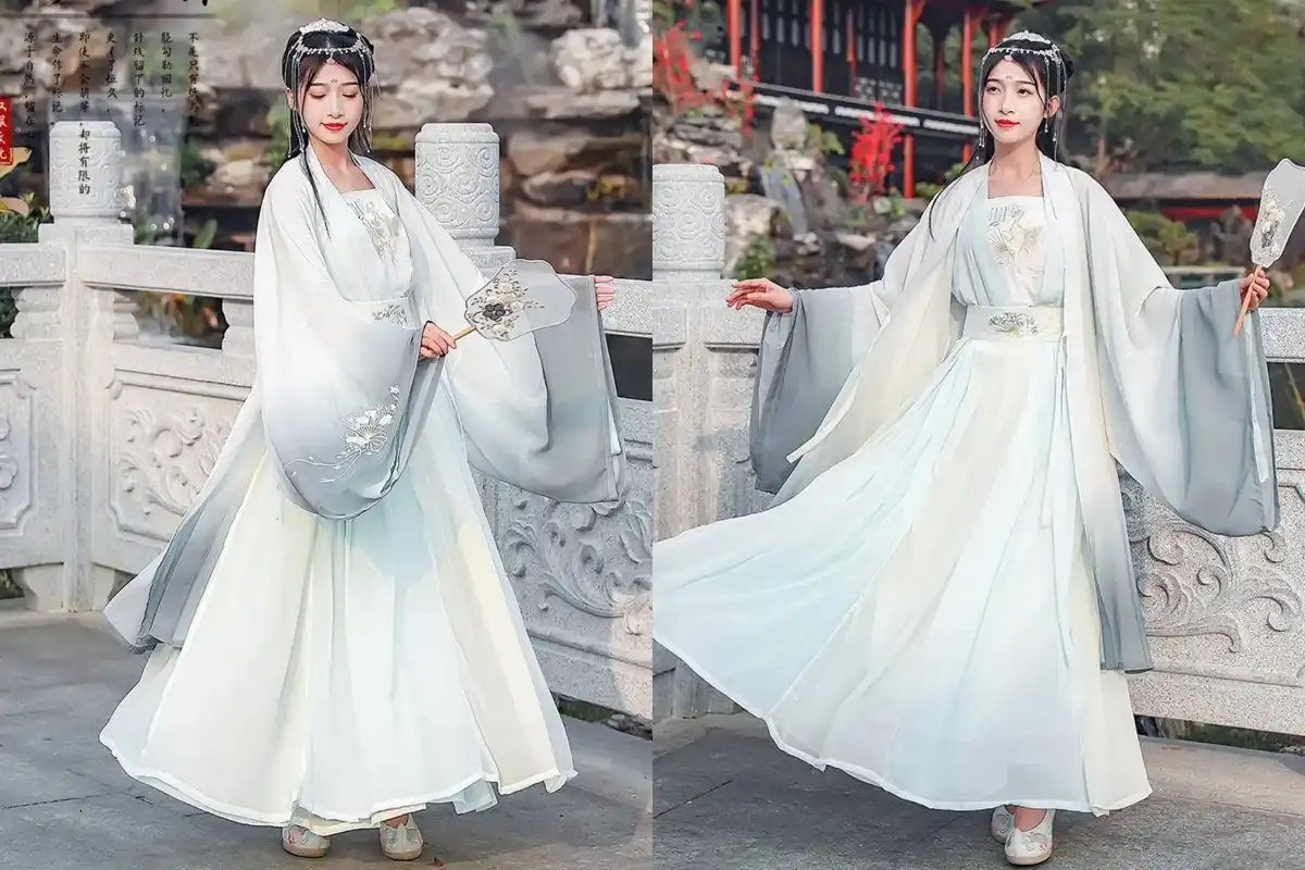 Chinese Model on Hanfu Female Fashion