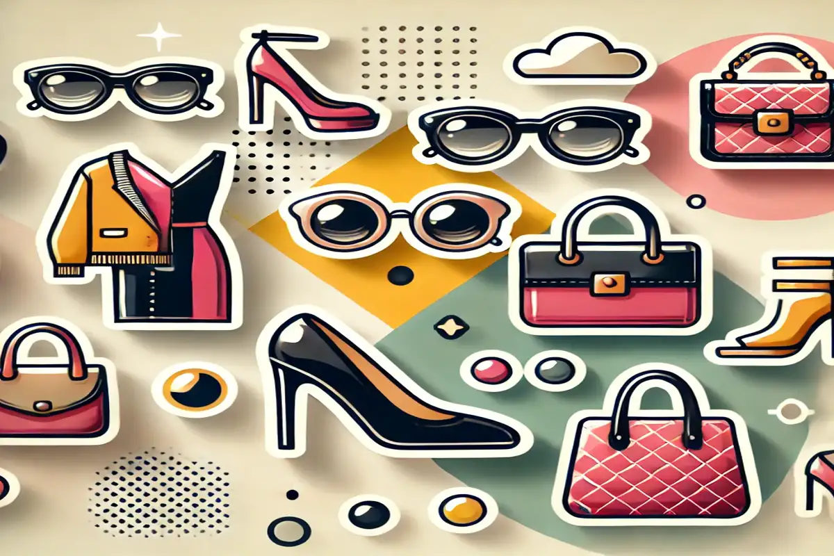 Icon Fashionista Stickers No Blur