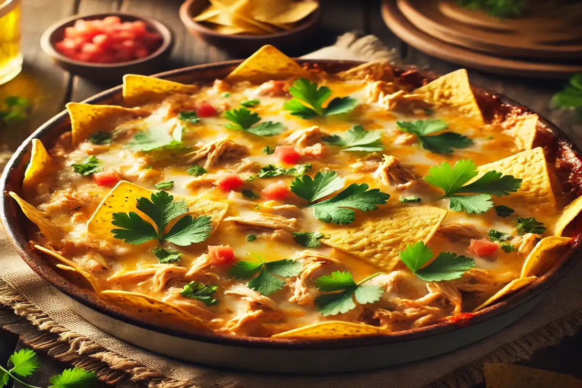 Old Fashioned Chicken Tortilla Chip Bake