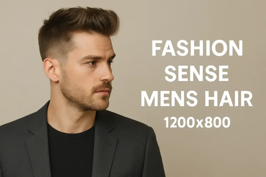 Fashion Sense Mens Hair